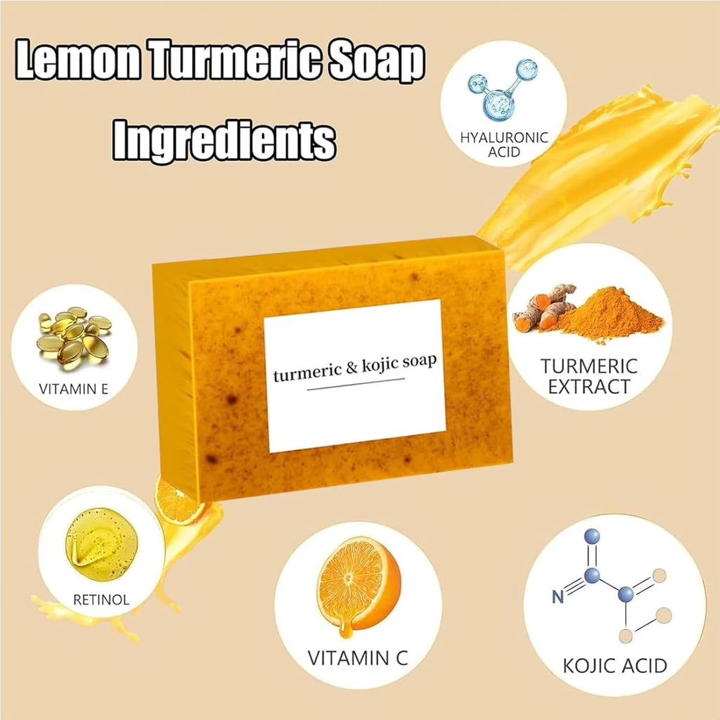Turmeric & Kojic Acid - Brightening Soap