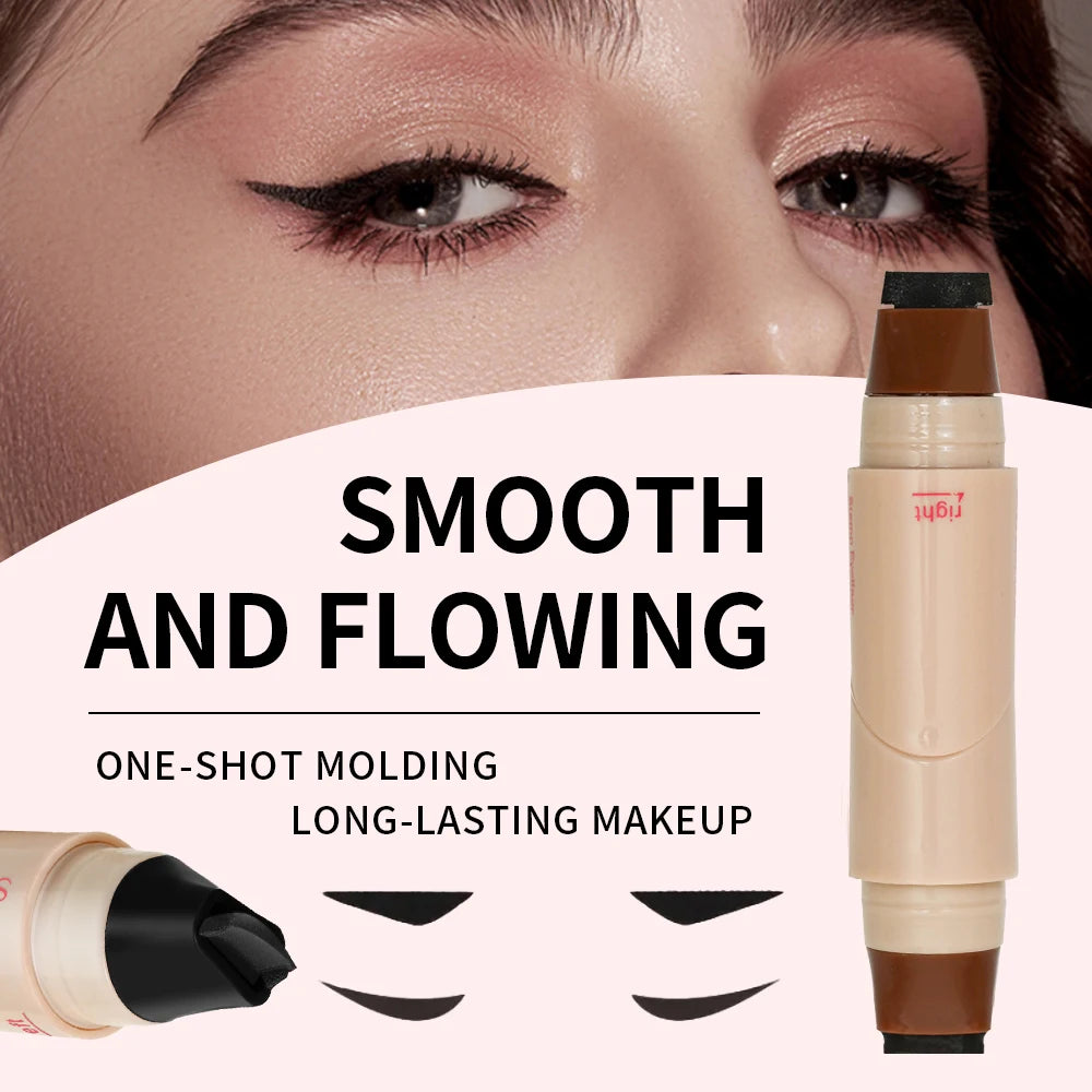 Rotating Dual-Head Eyeliner Stamp Pen