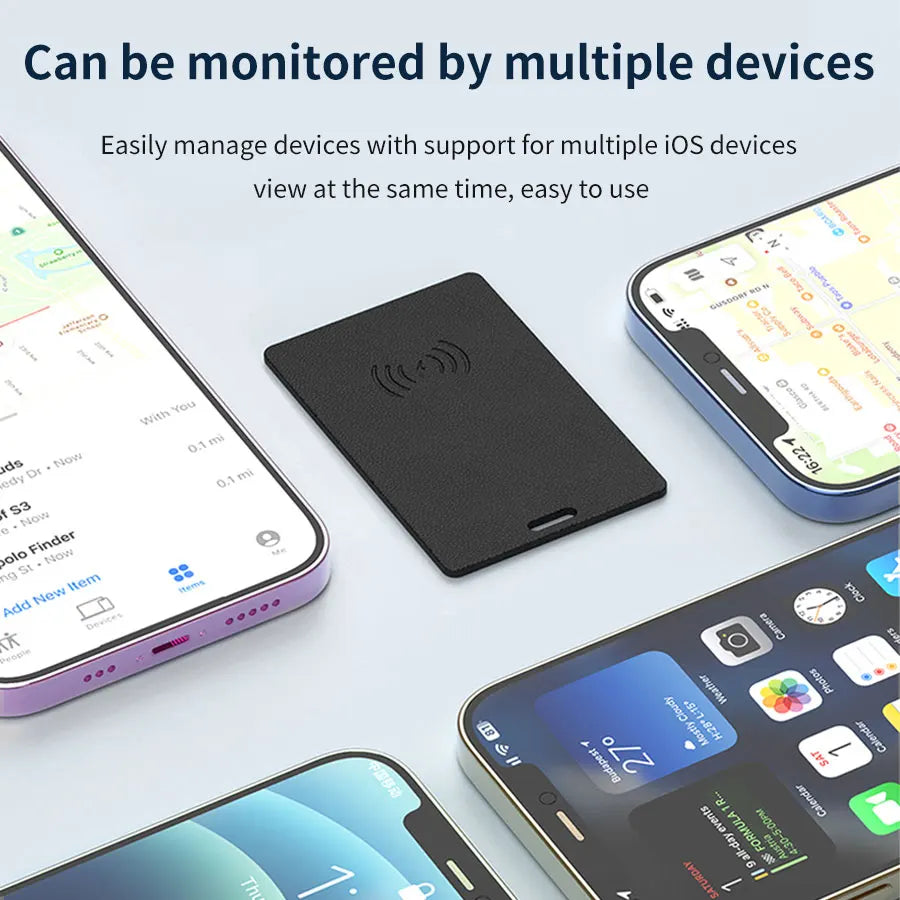 Rechargeable GPS Tracking Card