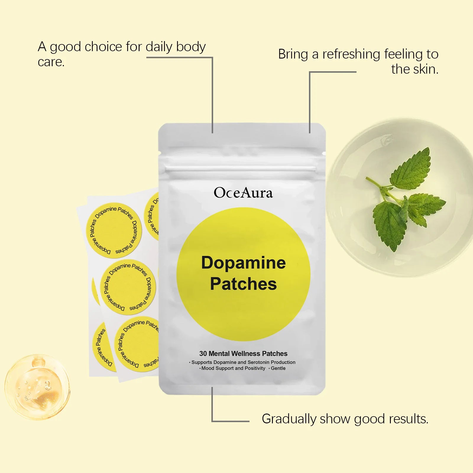 Dopamine Energy Patches