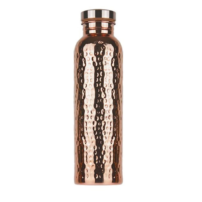 Electroplated Copper Water Bottle