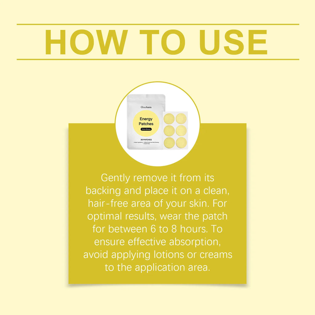 Dopamine Energy Patches