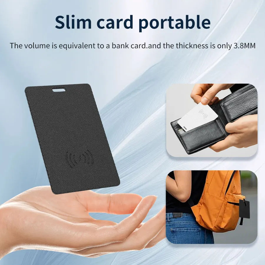 Rechargeable GPS Tracking Card