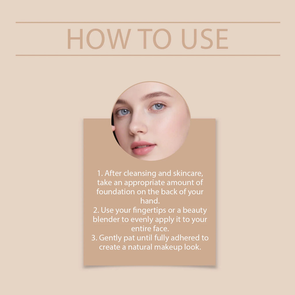 Adaptive Color Changing Liquid Foundation