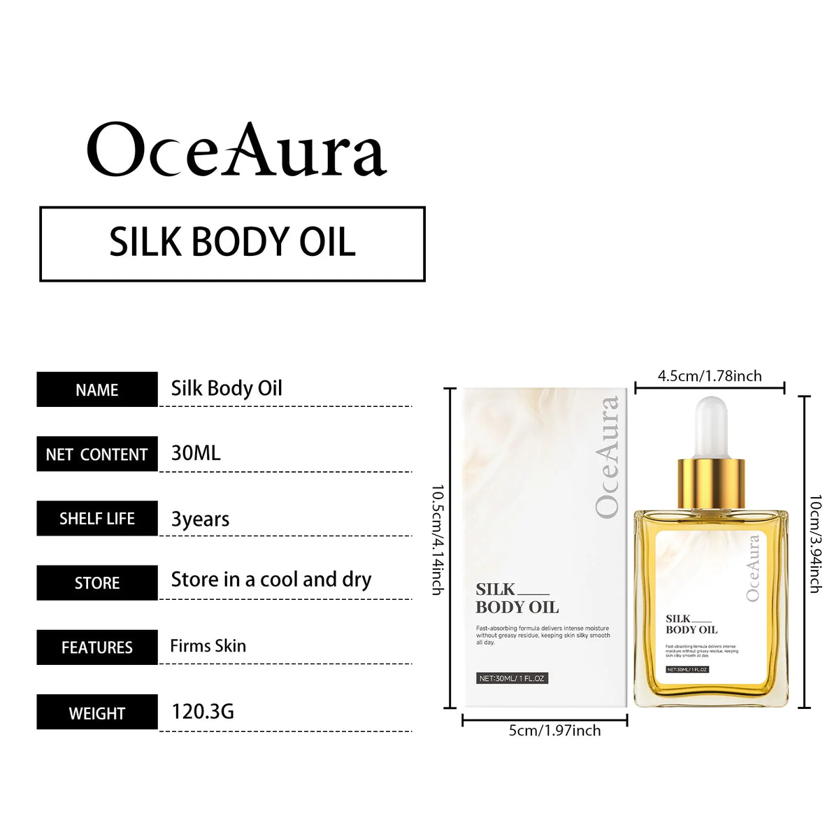 Silk Body Oil