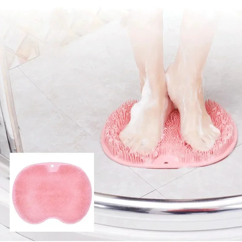 Shower Foot and Back Scrubber Mat