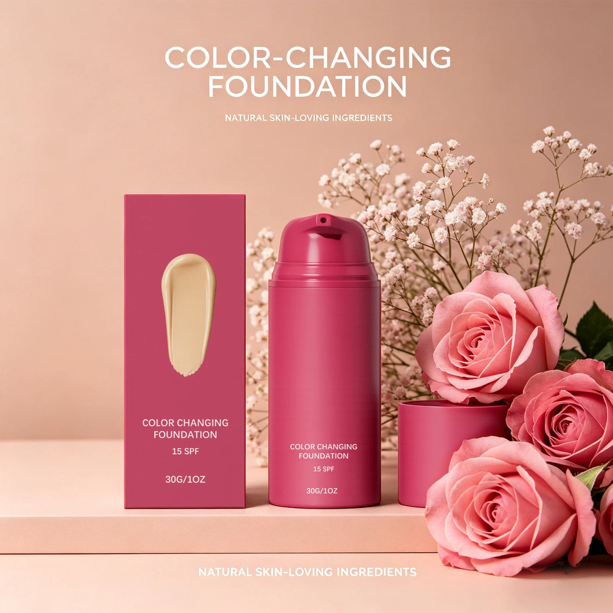 Adaptive Color Changing Liquid Foundation