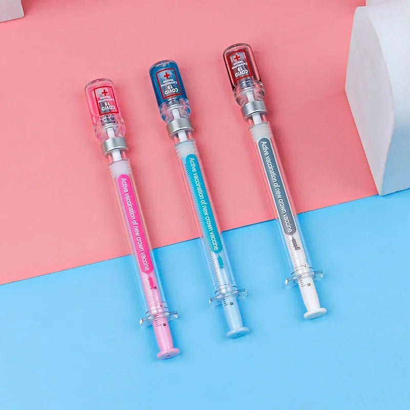 Syringe Shape Gel Pens – Fun Design with Smooth Writing