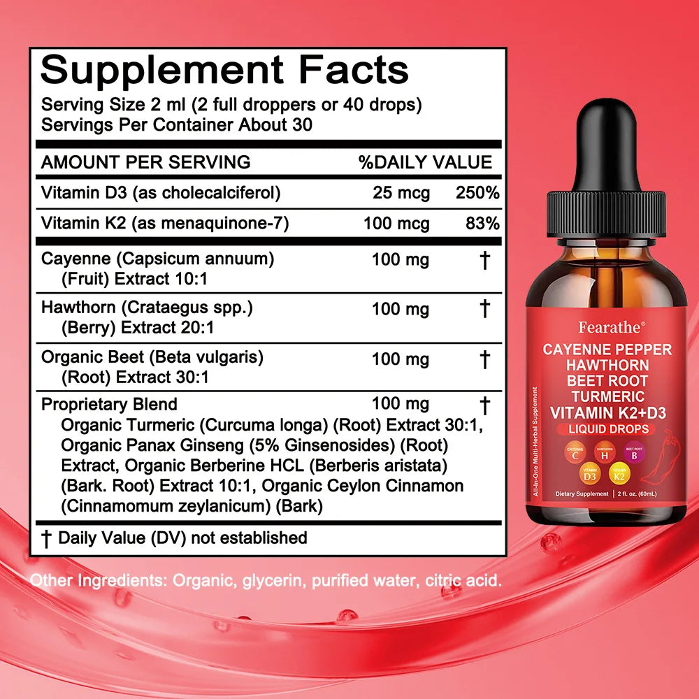 All-In-One Supplements Liquid Drops