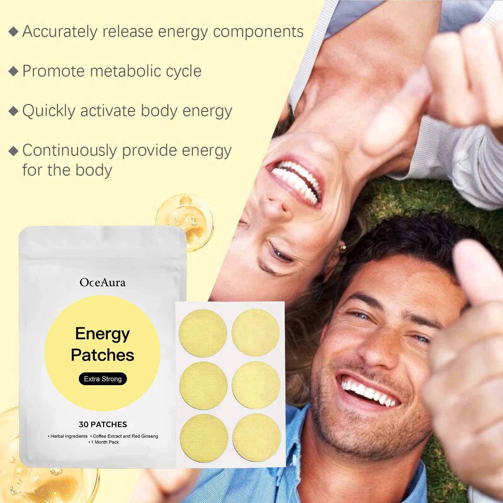 Dopamine Energy Patches