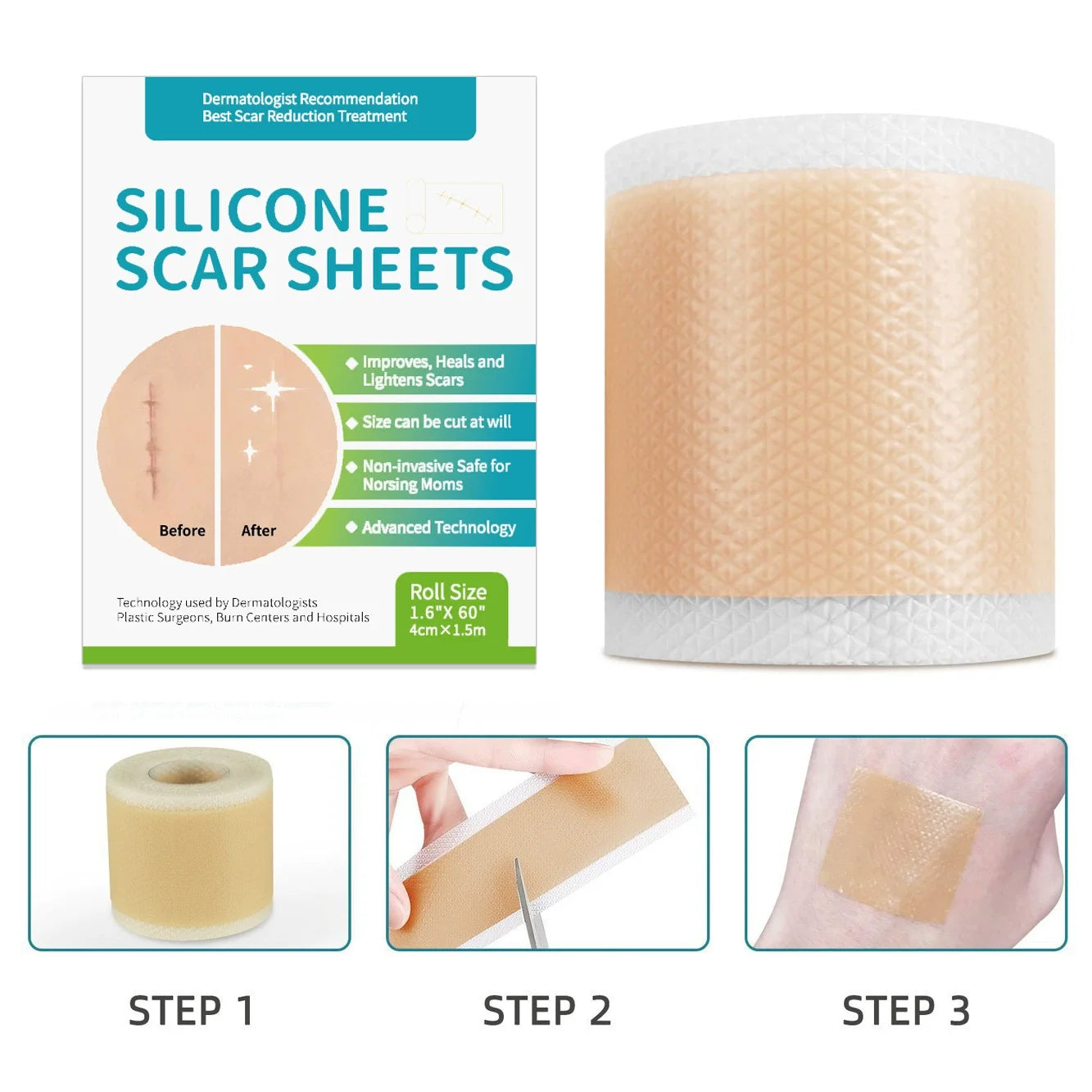 Silicone Scar Sheets