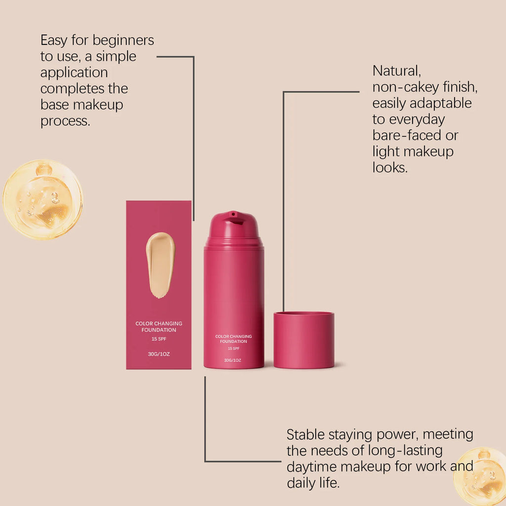 Adaptive Color Changing Liquid Foundation